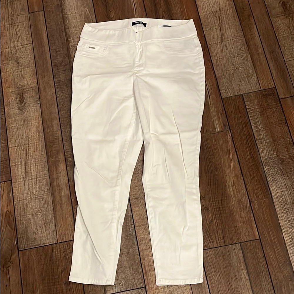 Nine West White Skinny Jeans Modern Fit